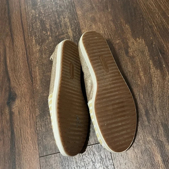 Kim Rogers Striped Glitter Flats 7.5 - Picture 5 of 5